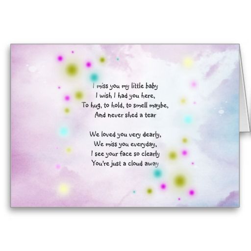 Infant Loss Poetry Great For Consoling The Bereaved