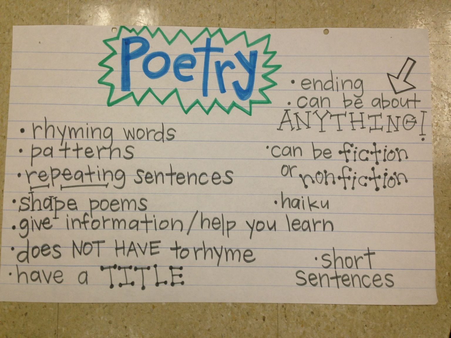 Poems For 6th Graders that is so Touching when Read