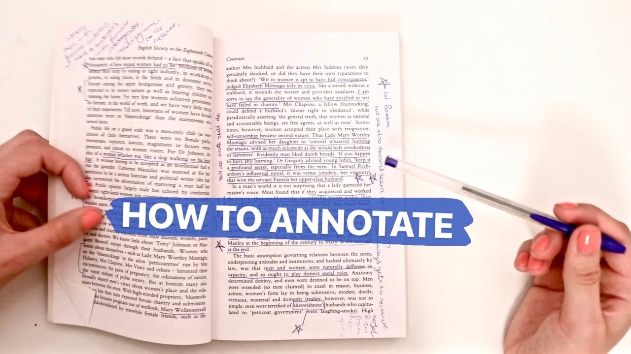 The ultimate guide to annotating books for fun - GirlsLife