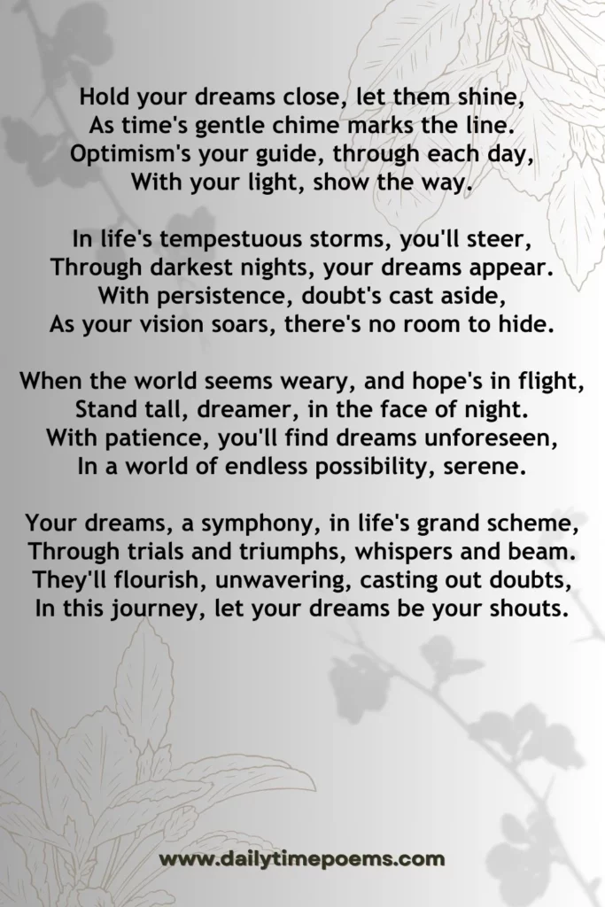 Dreamer's Triumph - Poems about Dreams