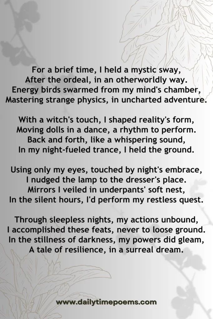 I Might Have Dreamed This - Poems about Dreams