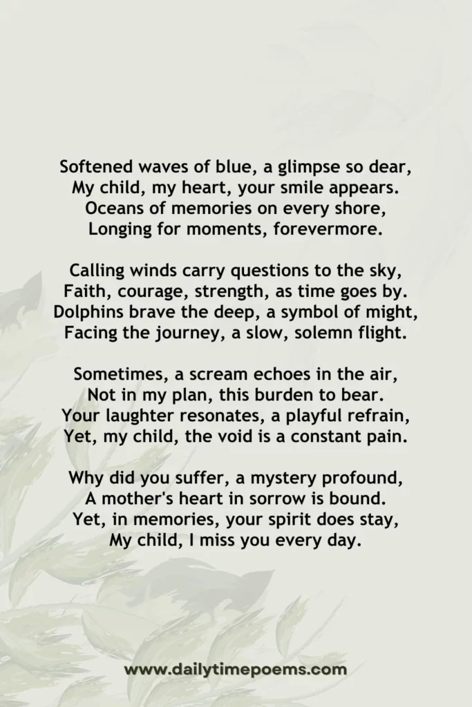 A Mother's Longing - Infant Loss Poetry 