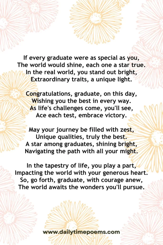 Graduation Day Poems - 15 Poems for Graduates...