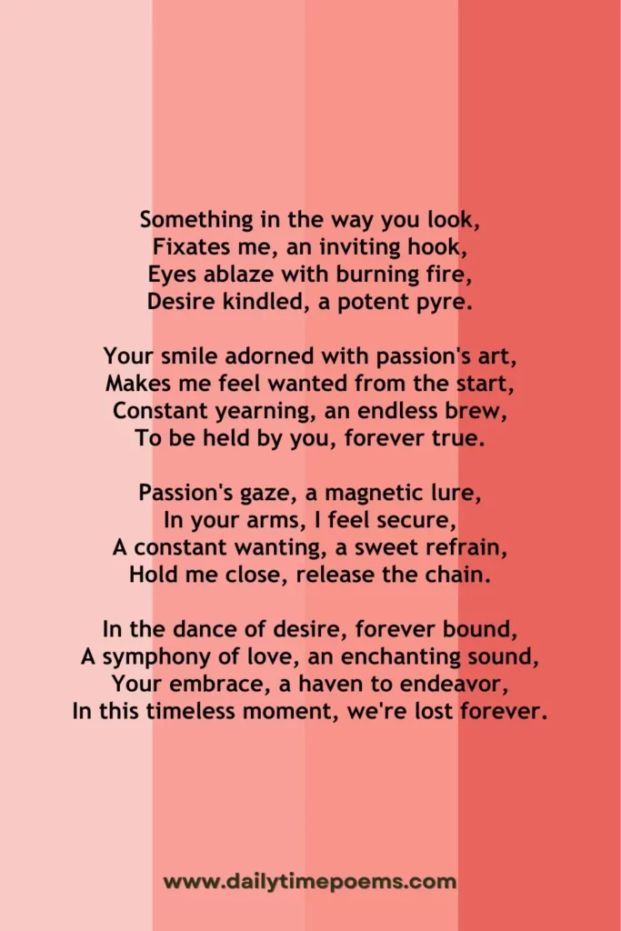 Desire - Poems About Smile