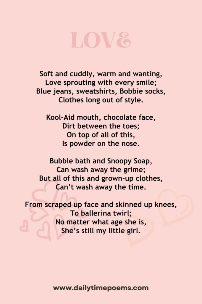 My Little Girl - Poems from Fathers and Daughters