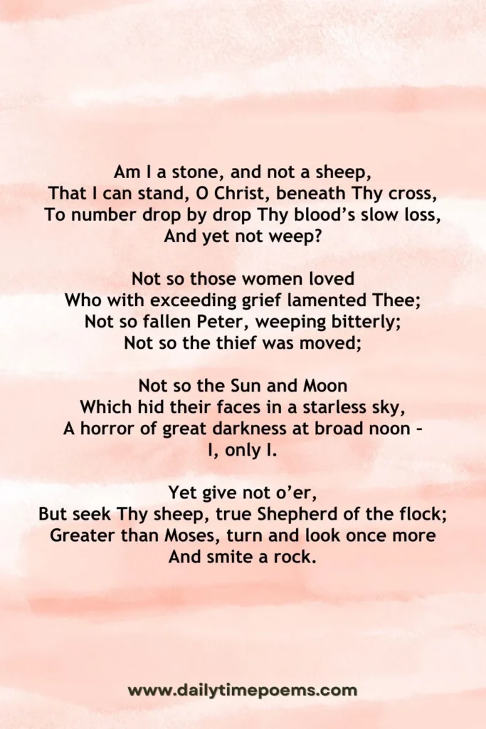 Good Friday - Easter Poems