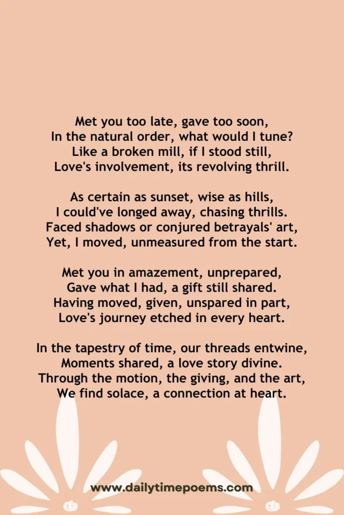 Love - Poetry about Needing