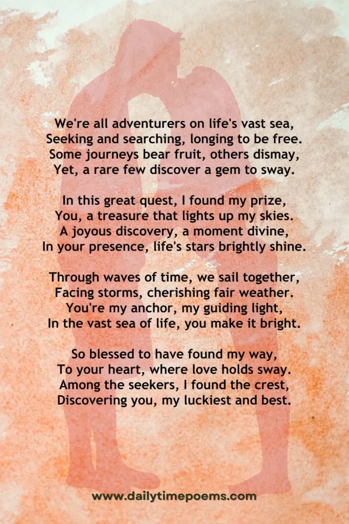 Lucky - Poetry about True Love