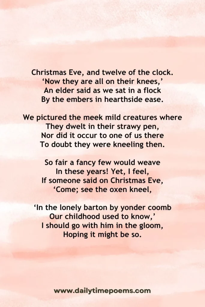 The Oxen - Easter Poems
