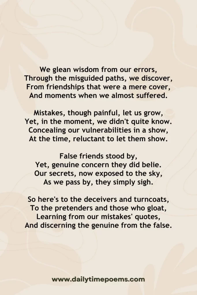 The Teenage Years - Poetry about High School