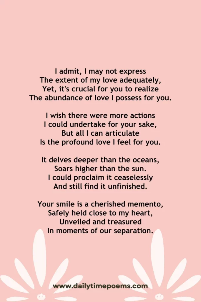 Mommy - Mother's Day Poems from Child